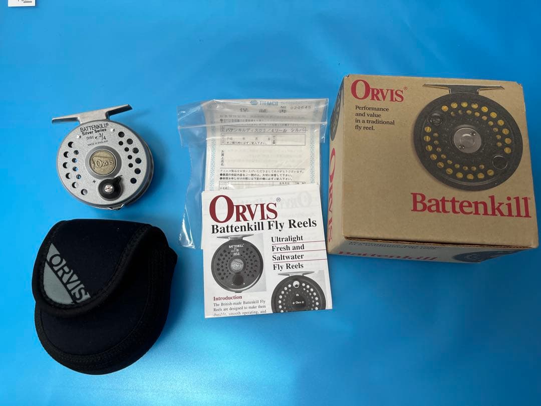 ケイ　Orvis バテンキル シルバーシリーズ ディスク3/4