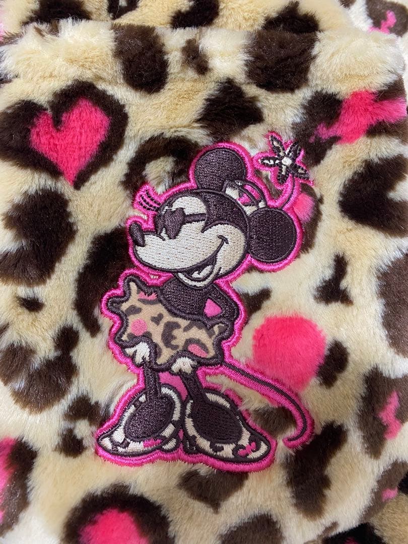 ディズニー　ミニー　ヒョウ柄　カチューシャ　ファンキャップ レオパード　セット