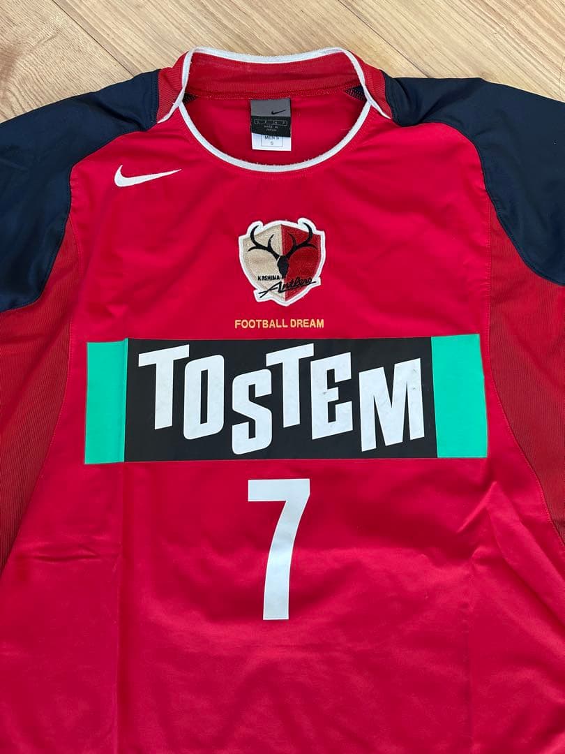 鹿島アントラーズ 2004/2005シーズンユニフォーム　新井場徹