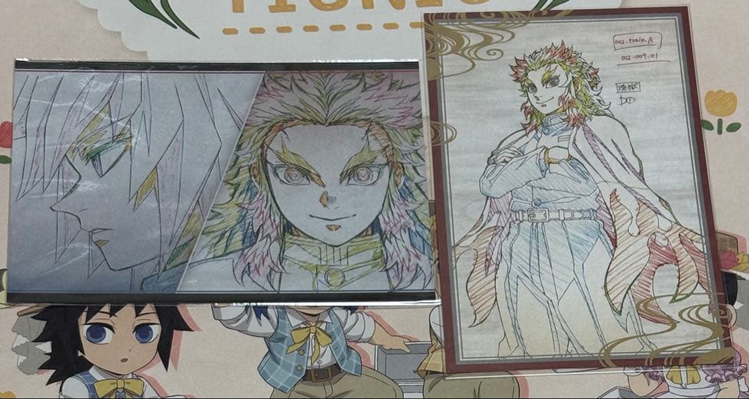 鬼滅の刃　おすそ分けポストカード　煉獄杏寿郎　10枚　まとめ売り