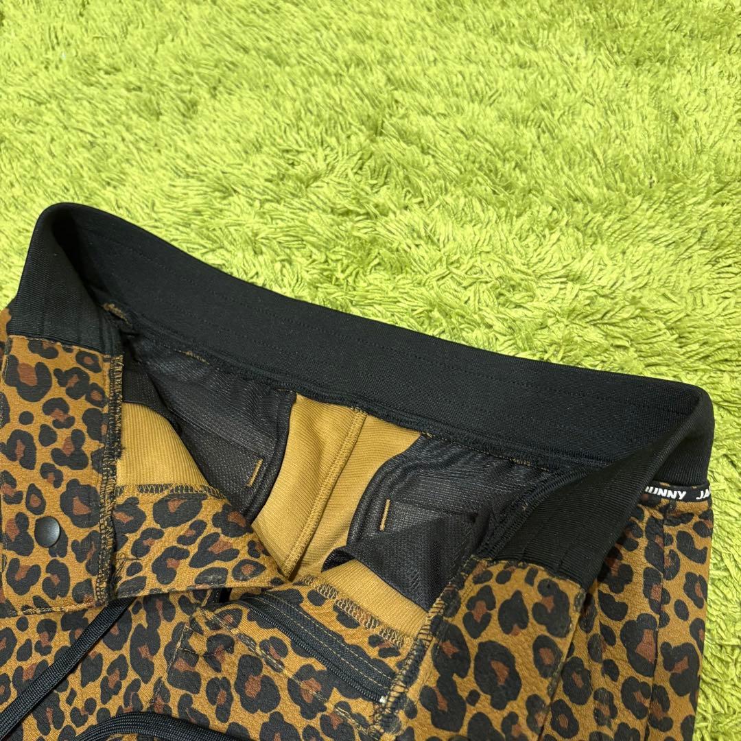 ジャックバニー Jack Bunny!! ジョガーパンツ レオパード サイズ5