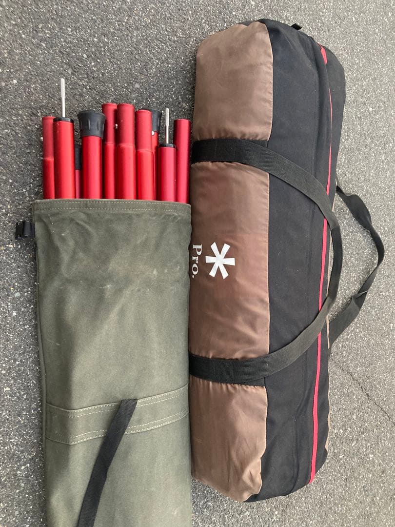 スノーピーク ヘキサエヴォ Pro. TP-250 ポール付き