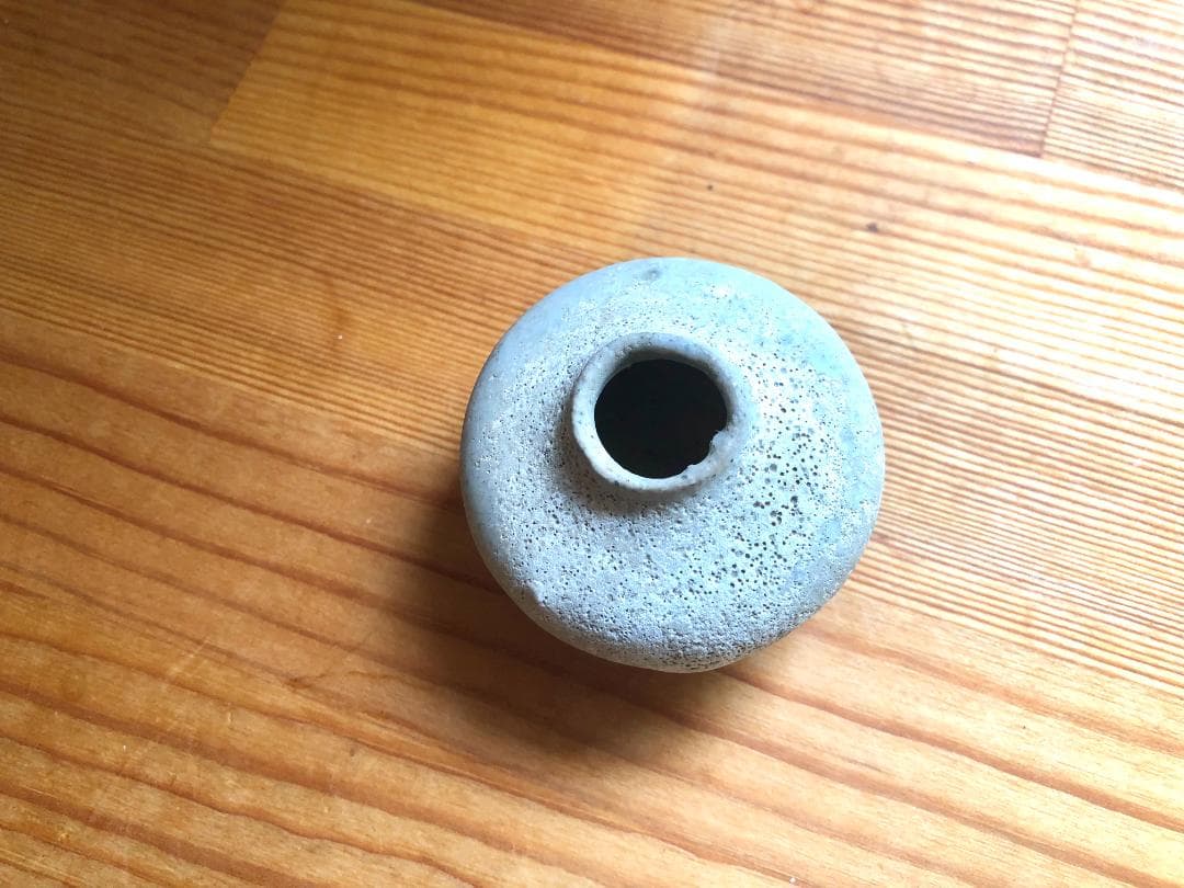 【タイ・骨董】宋胡録（スンコロク）白釉 小壺（1301年~1600年）