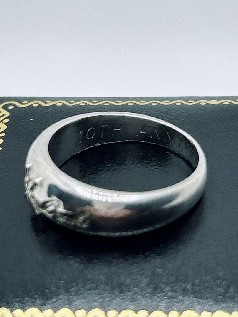 尾崎豊 デビュー10周年記念グッズ【希少品・シルバーリング限定500個】17号