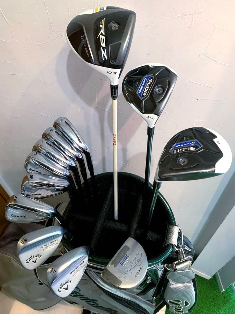 豪華　テーラーメイド　ゴルフクラブ 本格フルセット　SLDR RBZ プロバッグ