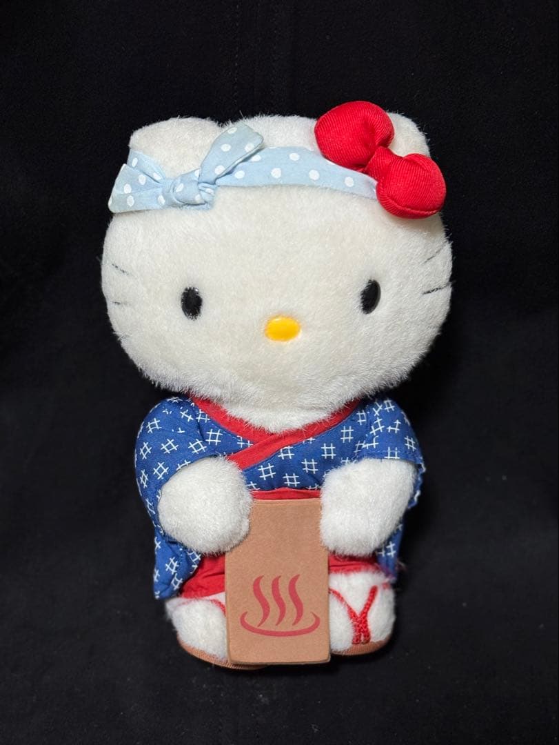 ご当地キティ 群馬 上州温泉 ハローキティ ぬいぐるみ サンリオ 湯もみ