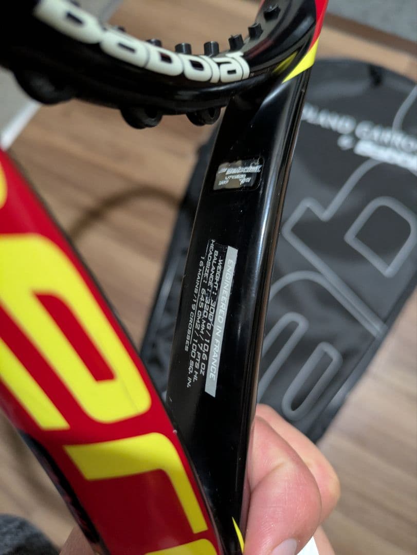 Babolat Aero drive Roland Garros モデル　限定