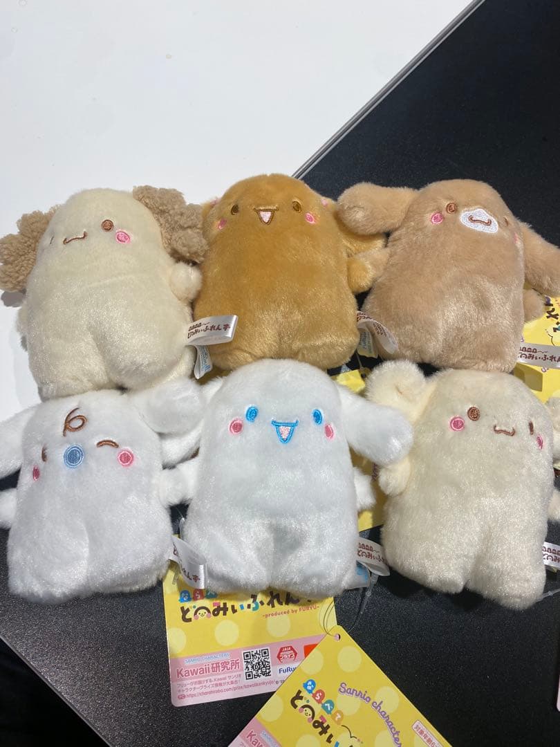 シナモロール　ならべてどーみぃふれんず　マスコット　シナモンフレンズ　6種セット