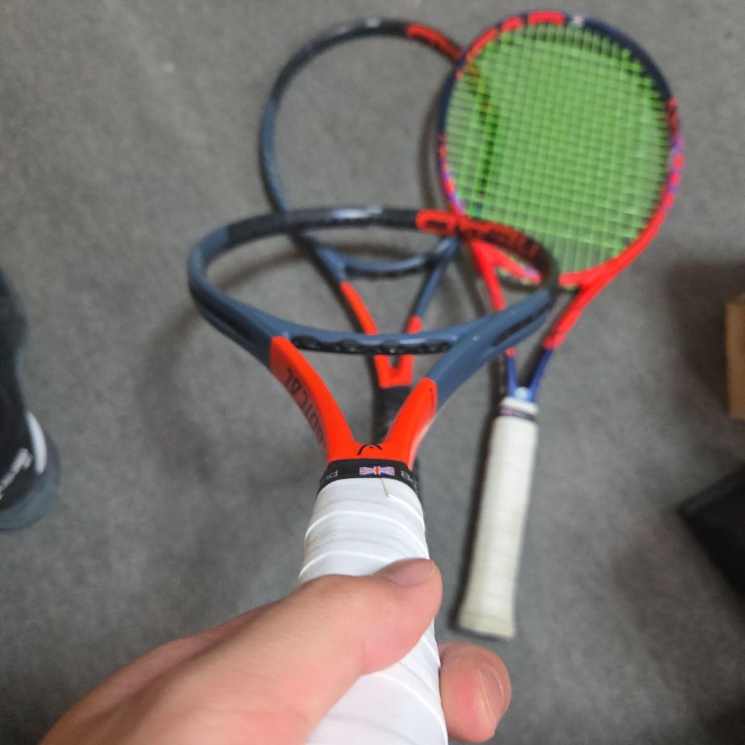 HEAD RADICAL PRO テニスラケット 3本セット