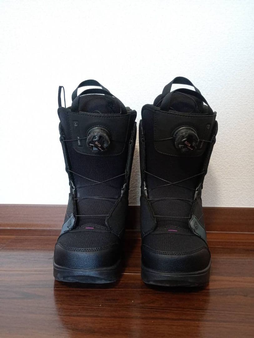 2023年9月新品購入 一度使用 SALOMON スノボブーツ 23cm ボア