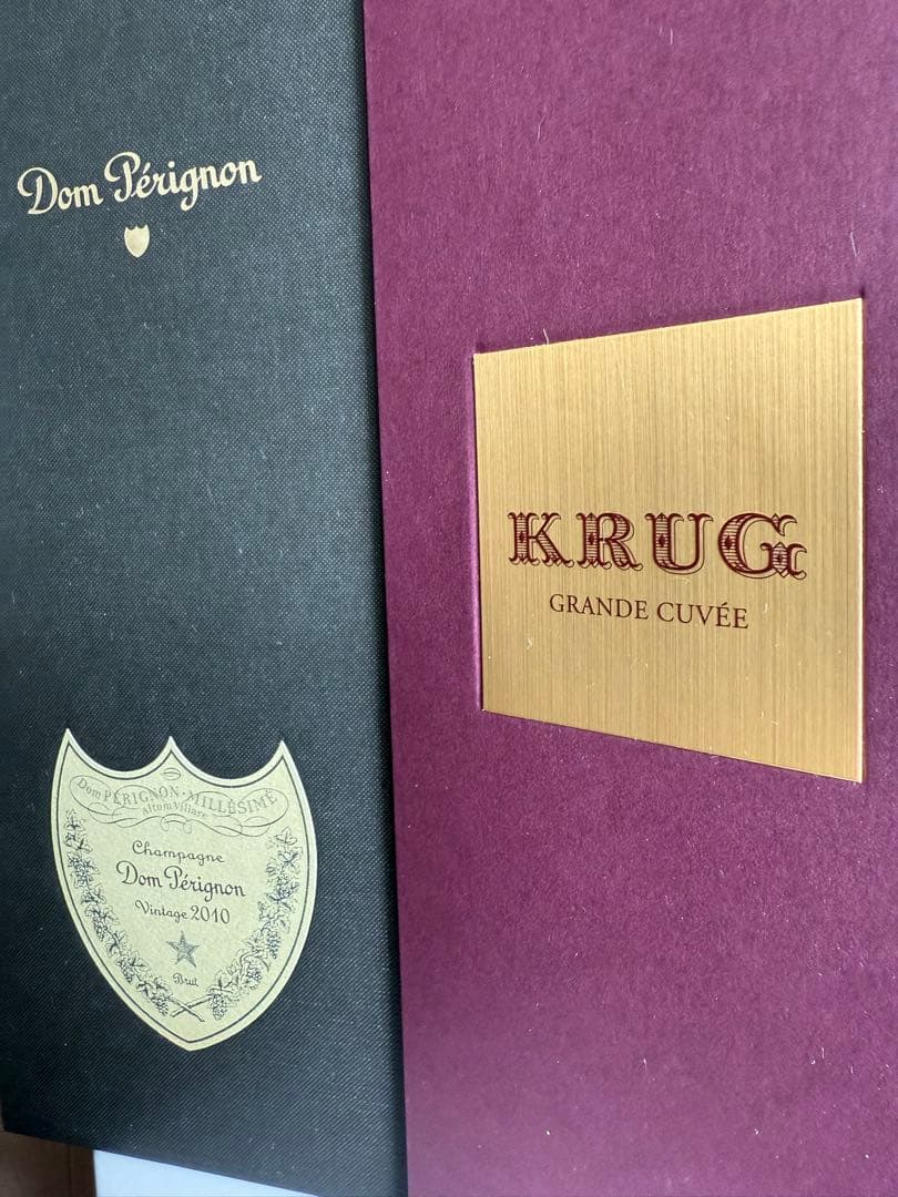 Krug Grande Cuvée.DomPérignon2010年ヴィンテージ