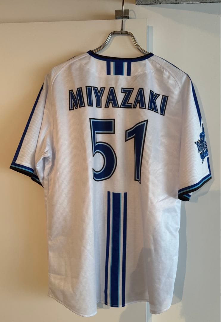 kazu　横浜DeNAベイスターズ 宮崎敏郎選手　ホームユニフォーム L