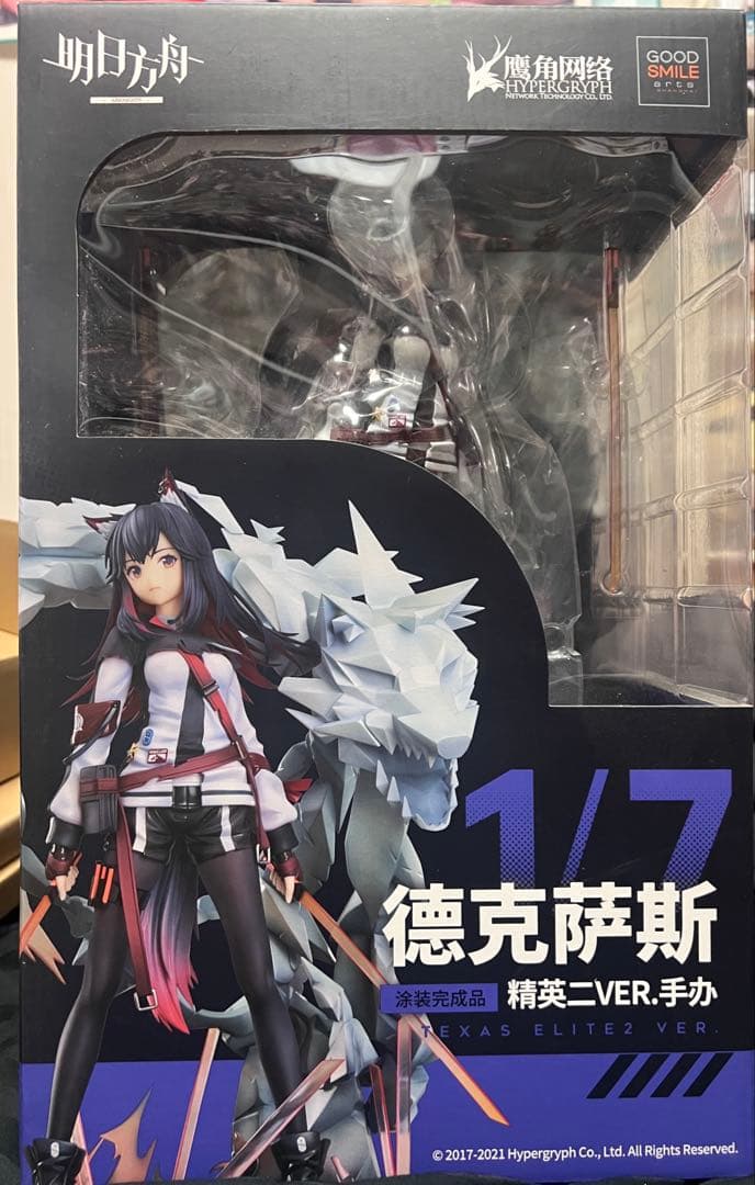 アークナイツ テキサス 昇進段階2 Ver. 1/7 完成品フィギュア 正規品