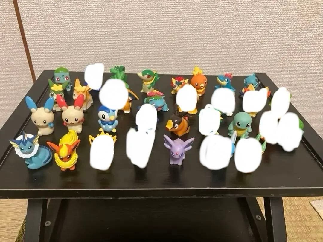 【5体〜 バラ売り可】　ポケモンキッズ 92体+フィギュア2体