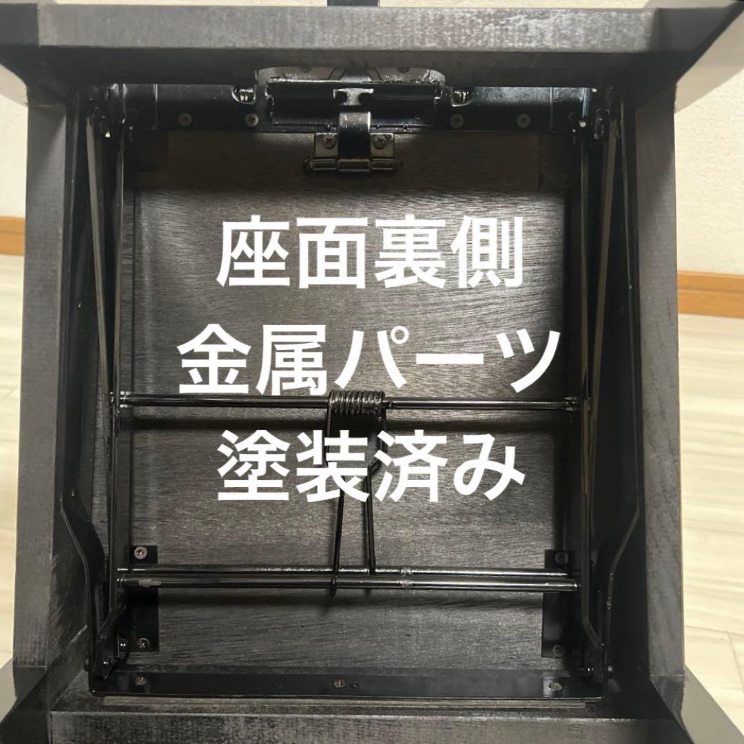 【中古良品】背付ピアノ椅子(全国送料込み)トムソン椅子