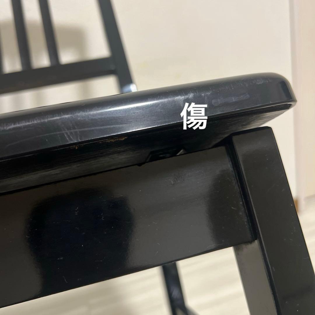 【中古良品】背付ピアノ椅子(全国送料込み)トムソン椅子