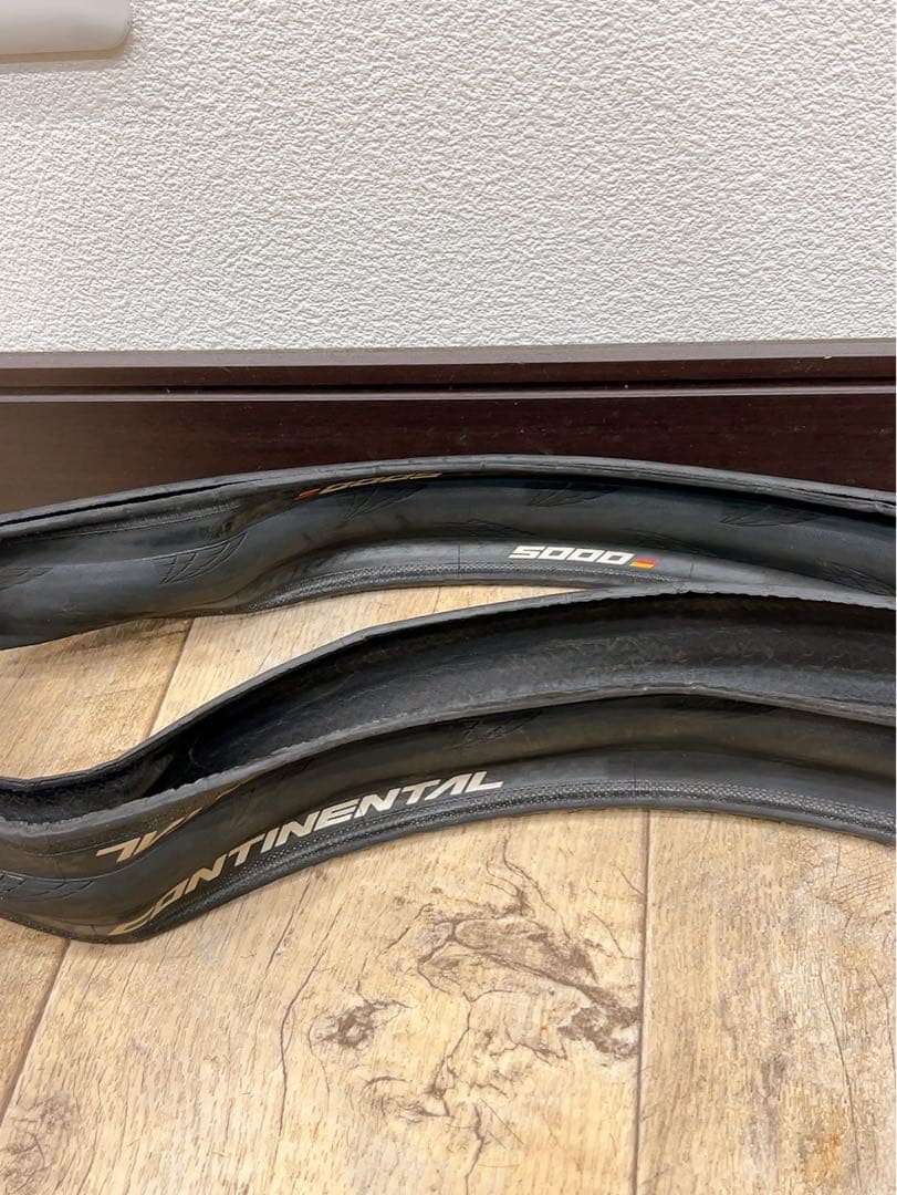 CONTINENTAL GP5000 クリンチャータイヤ 2本セット　23c
