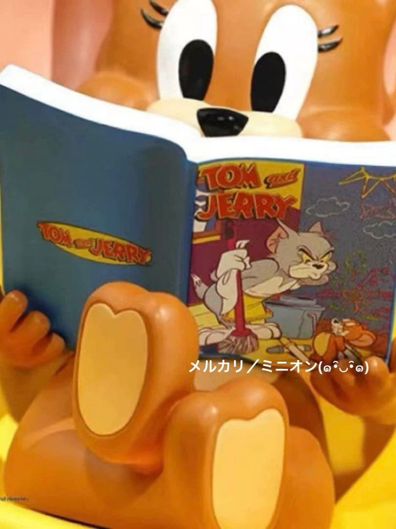 トムとジェリー ジェリー 『読書の時間』 スタチュー フィギュア ソープスタジオ