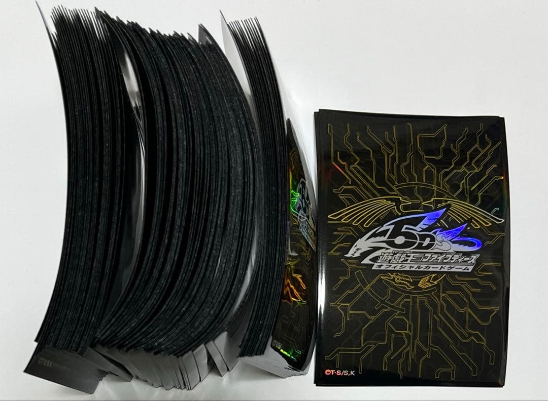 遊戯王5d‘s 竜の紋章　ゴールド　スリーブ