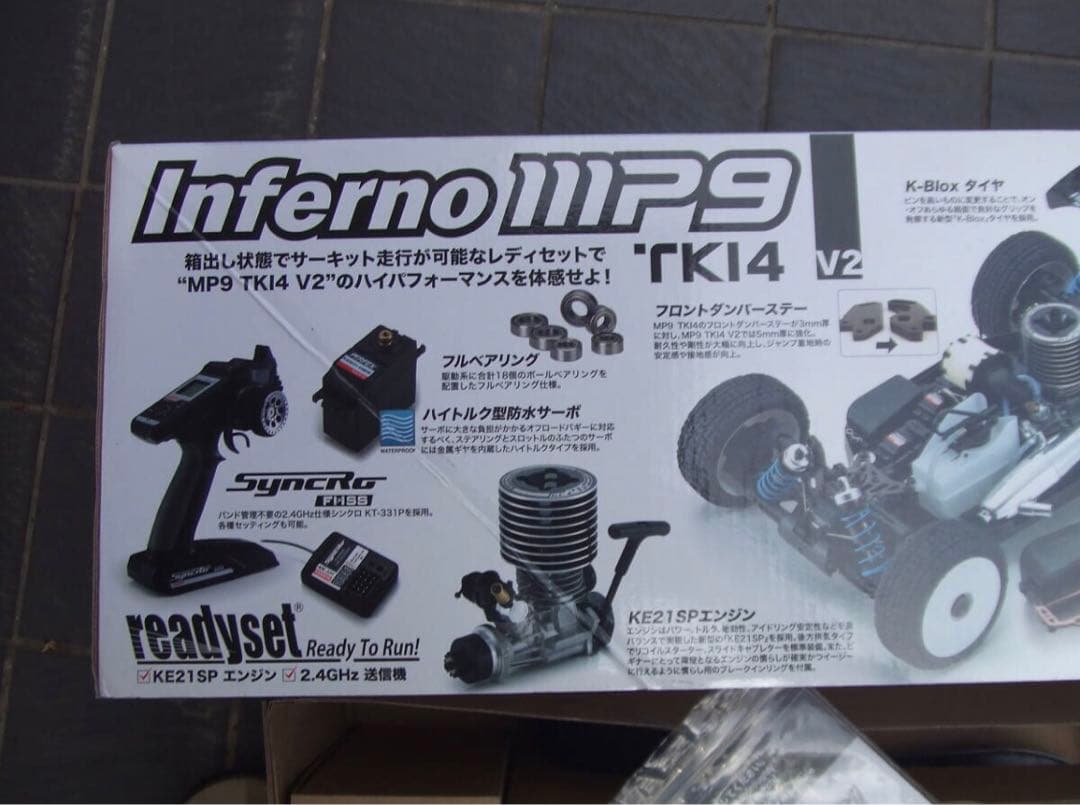 京商インファーノKYOSHO Inferno MP9 TKI4 V2レディセット