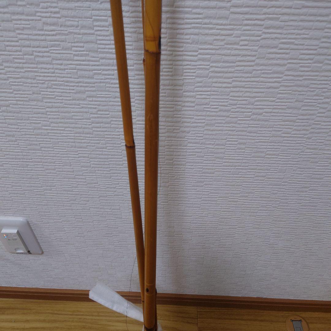 竿心 作 竹製 和竿 並継 銘あり ヘラ竿／和竿 釣り竿 伝統工芸