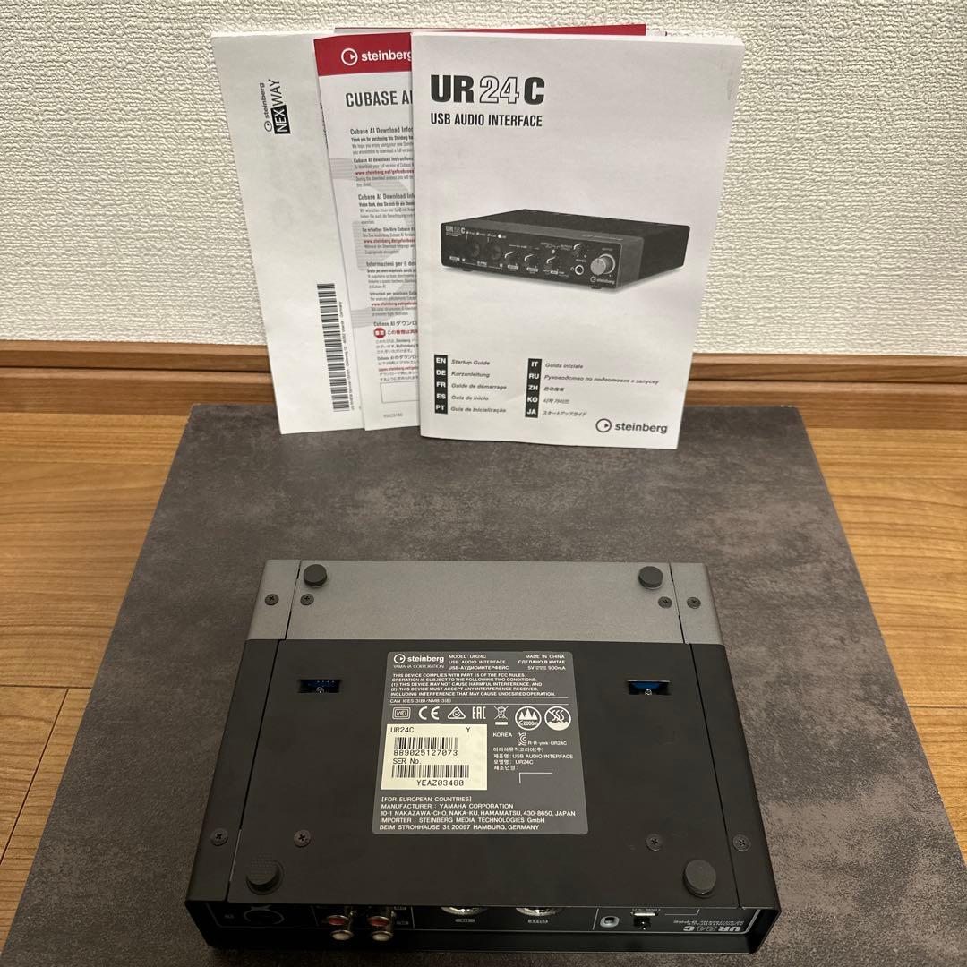 【美品】steinberg UR 24C USBオーディオインターフェイス