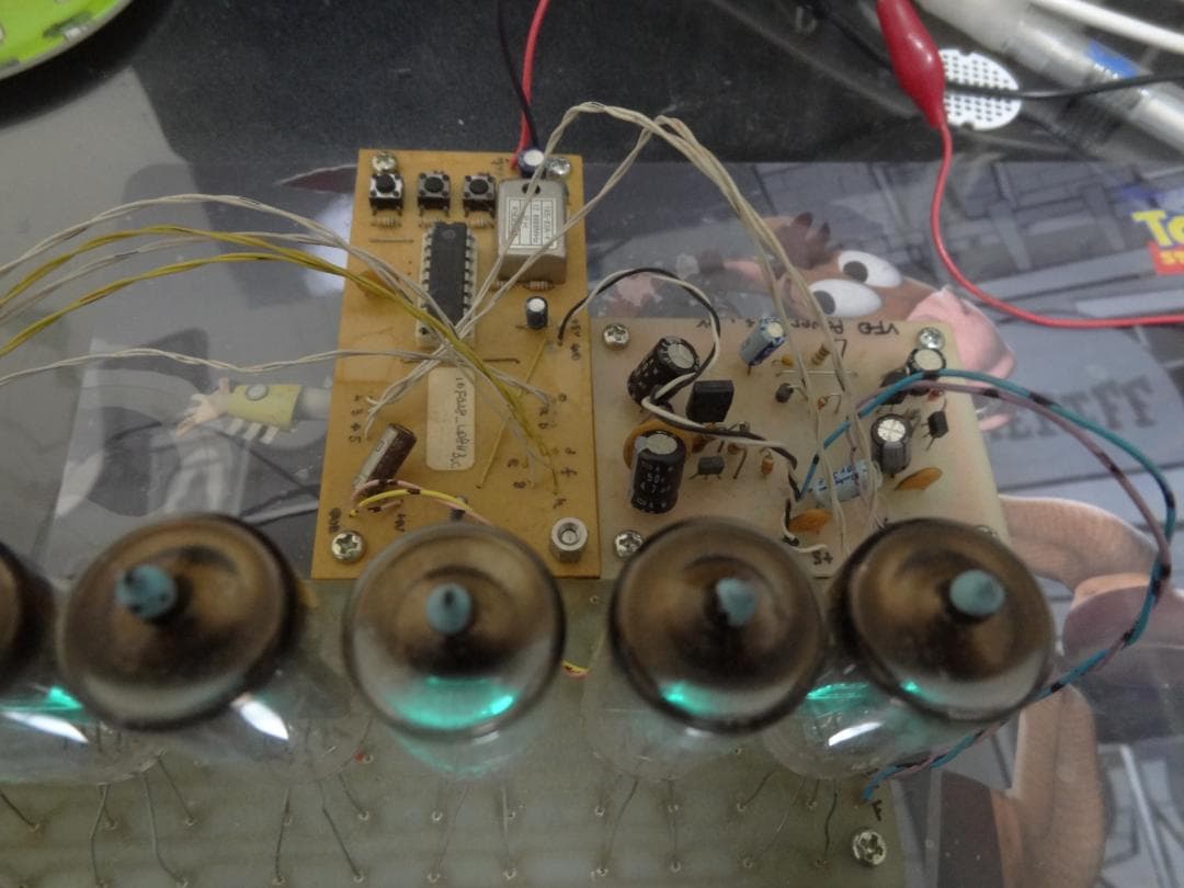 NEC VFD LD8113 x6本　時計