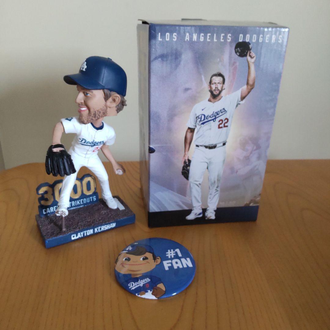 Clayton Kershaw 3000奪三振 記念フィギュアセット