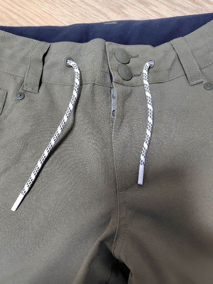 DC スノーボードパンツ　レディース　カーキ