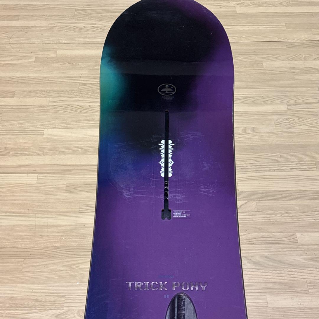 BURTON FAMILY TREE TRICK PONY 158パウダーボード