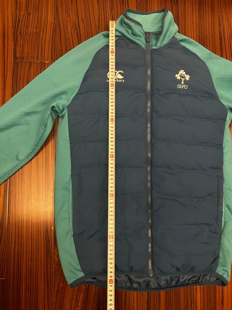 カンタベリー　ラグビー　アイルランド代表　ウォームアップジャケット　海外S