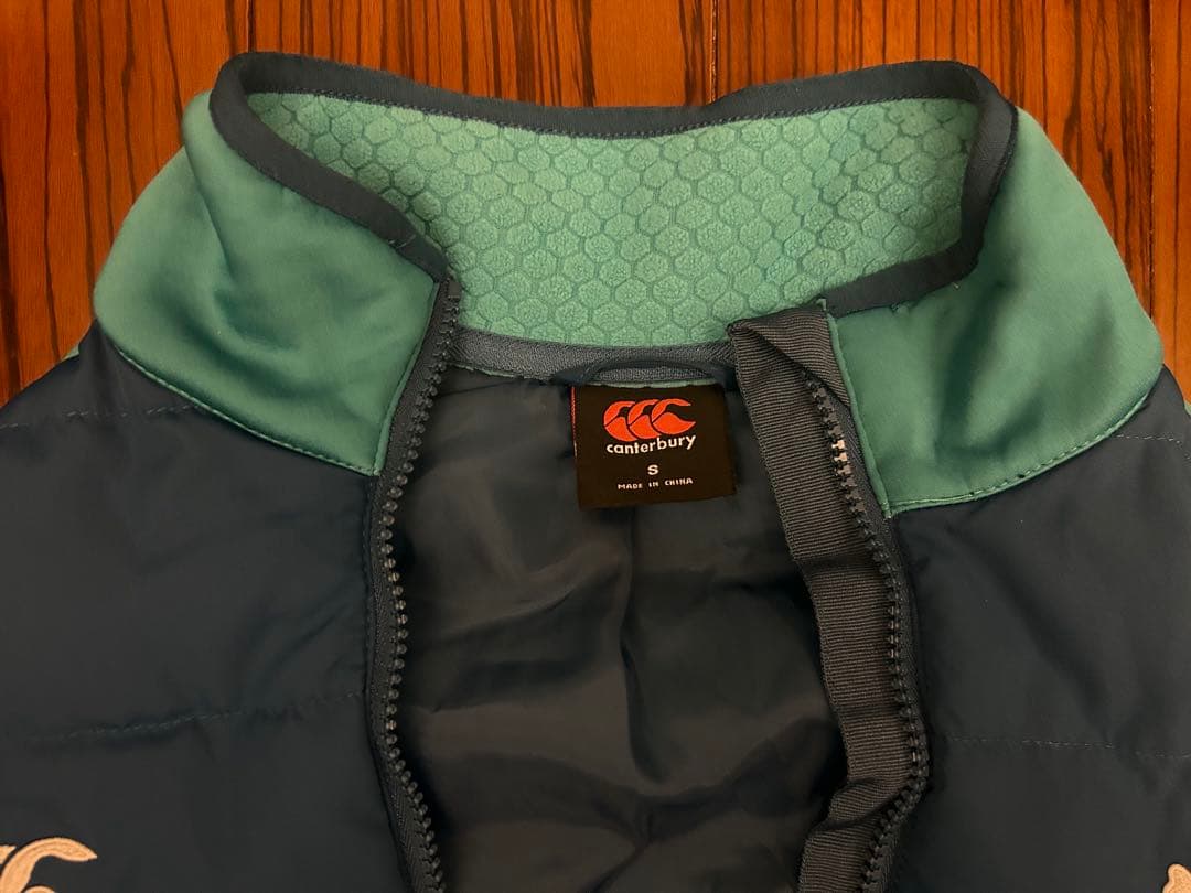 カンタベリー　ラグビー　アイルランド代表　ウォームアップジャケット　海外S