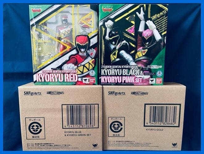 ★S.H.Figuarts　獣電戦隊キョウリュウジャー　６体SET　新品！★