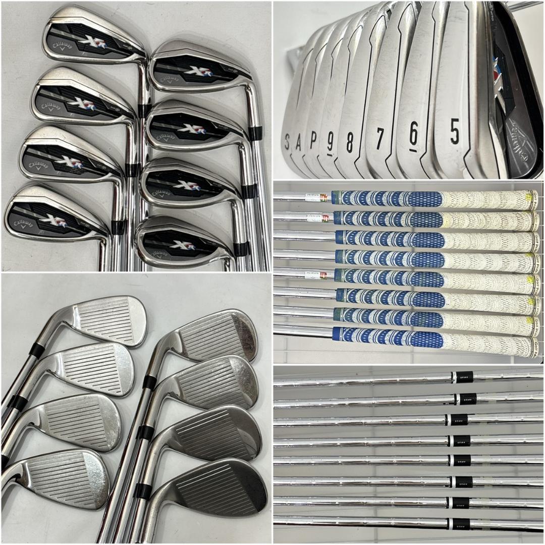 メンズ右利き初心者用　キャロウェイ　XR　ゴルフクラブセット　W-2724