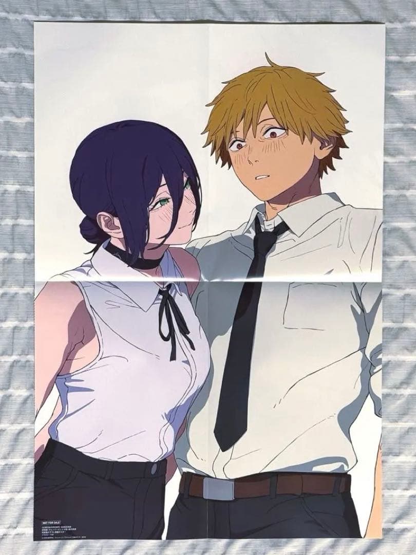 チェンソーマン 劇場版 レゼ篇 レゼ デンジ A3ポスター 非売品 9月特典