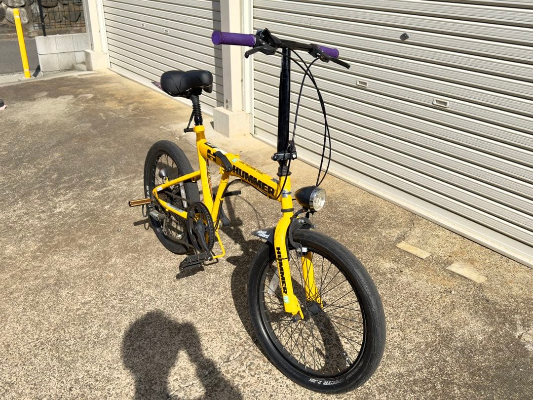 ハマー 20インチ 折りたたみ自転車 カスタム hummer
