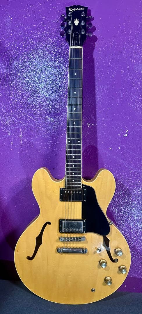 Epiphone Elitist ES-335ナチュラル