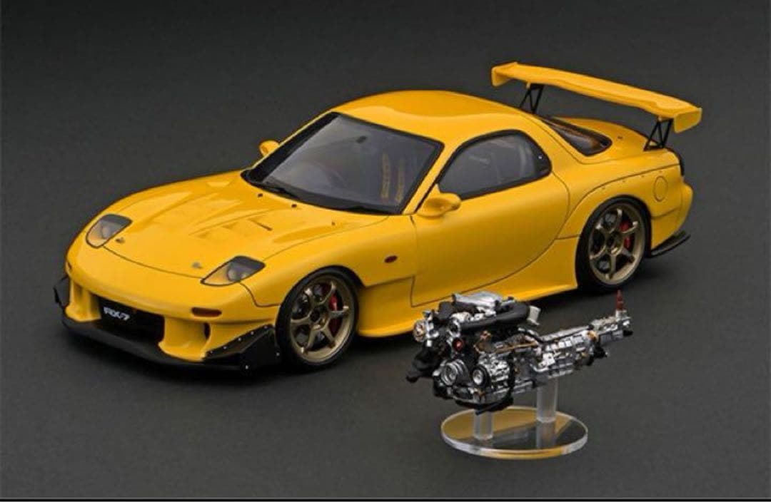 【限定】IG2229 1/18 RX-7 (FD3S)With Engine