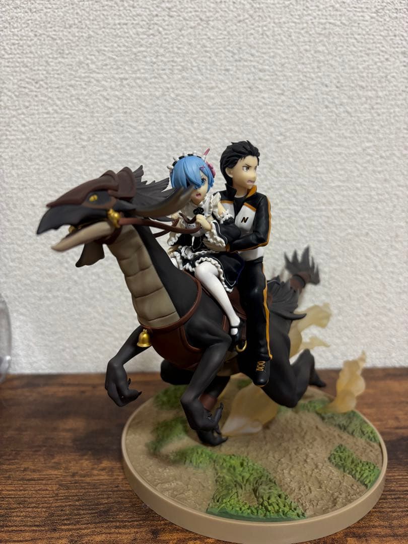 Re:ゼロから始める異世界生活 レム&スバル フィギュア 白鯨攻略戦Ver