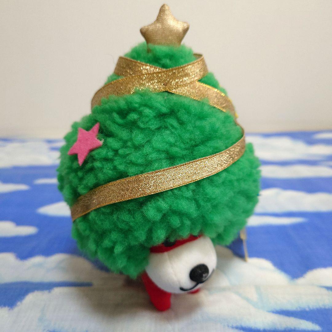 ◆399◆アフロ犬◆ぬいぐるみコレクションクリスマス◆サンエックス平成レトロ◆