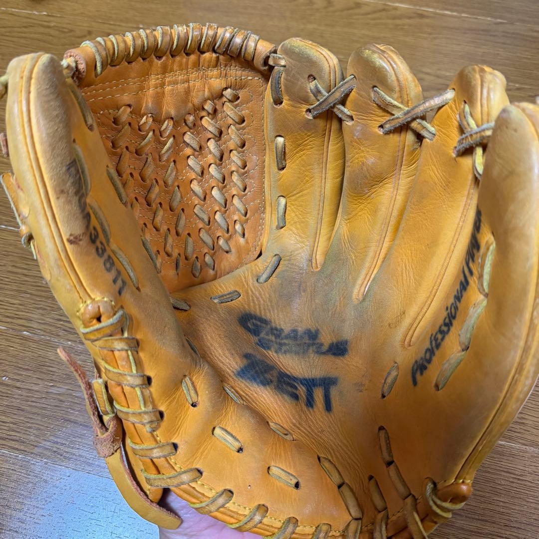 zett ピッチャー用グローブ