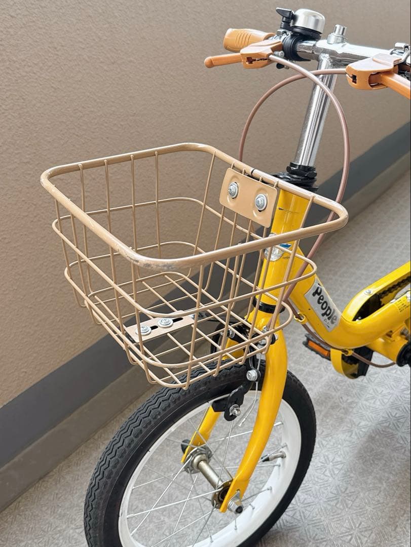 14インチ ケッターサイクル People ピープル カゴ付 【お引き取り】