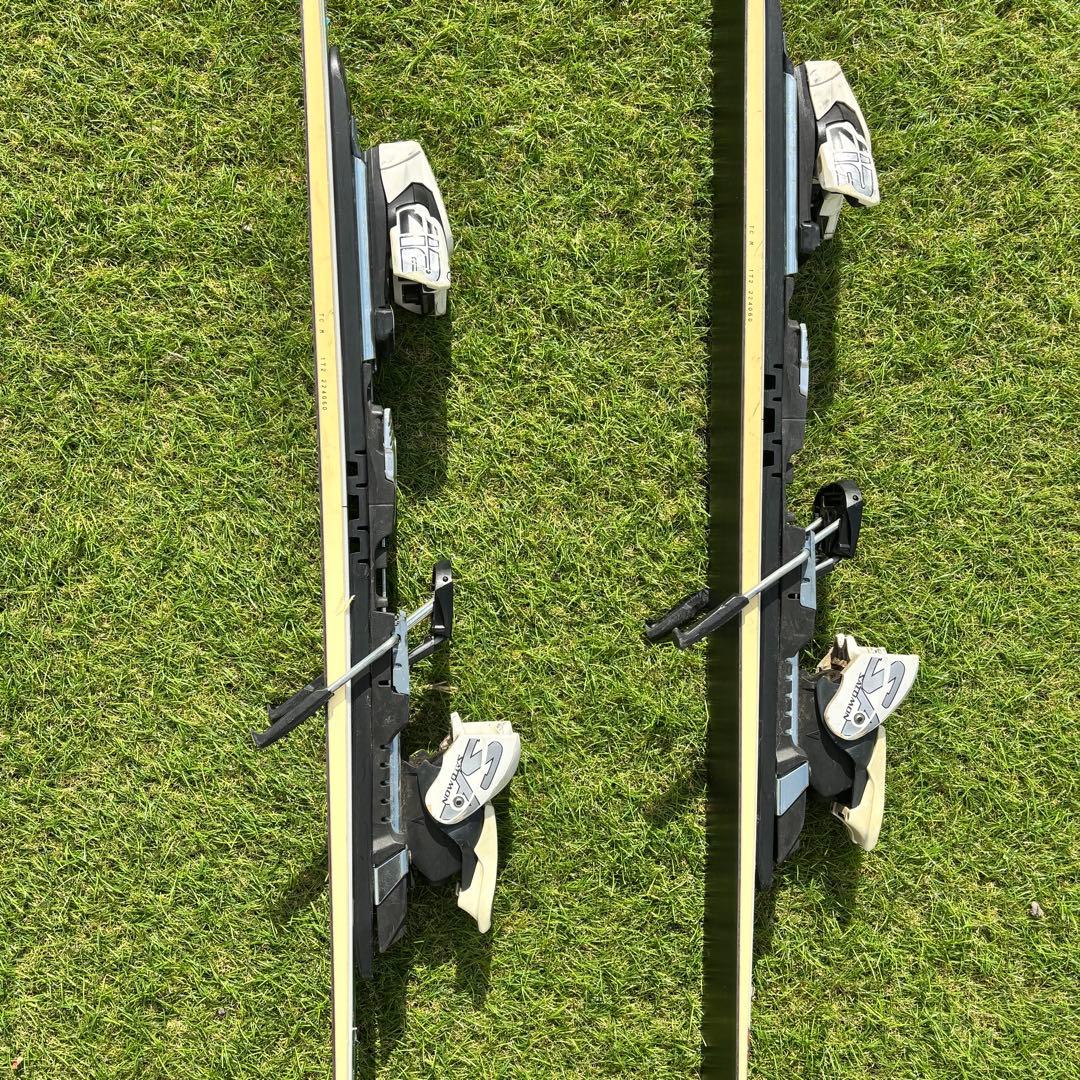 OGASAKA ビンディング付き　スキー板　セット