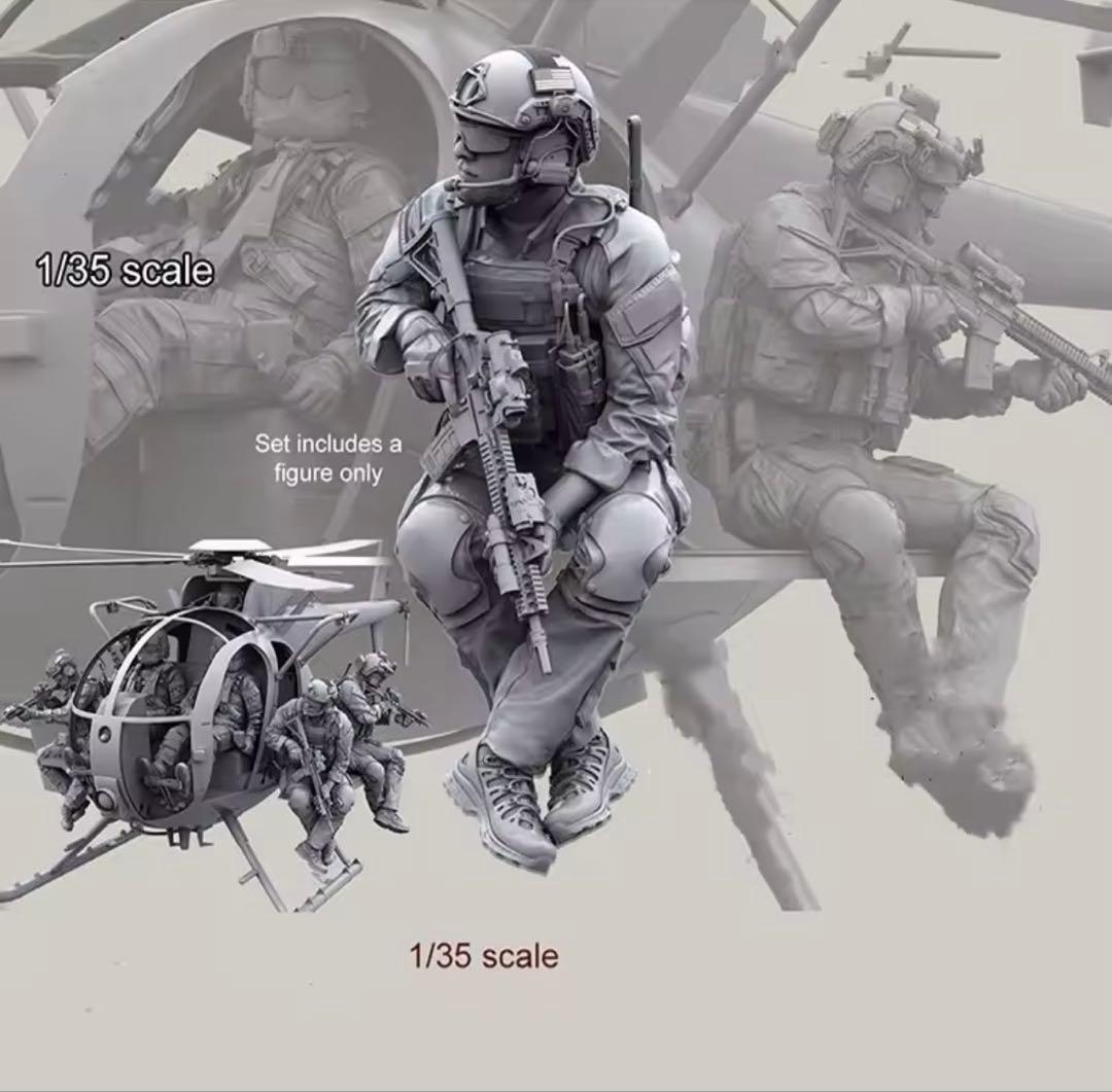 1/35スケール ミリタリーフィギュア 9体セット