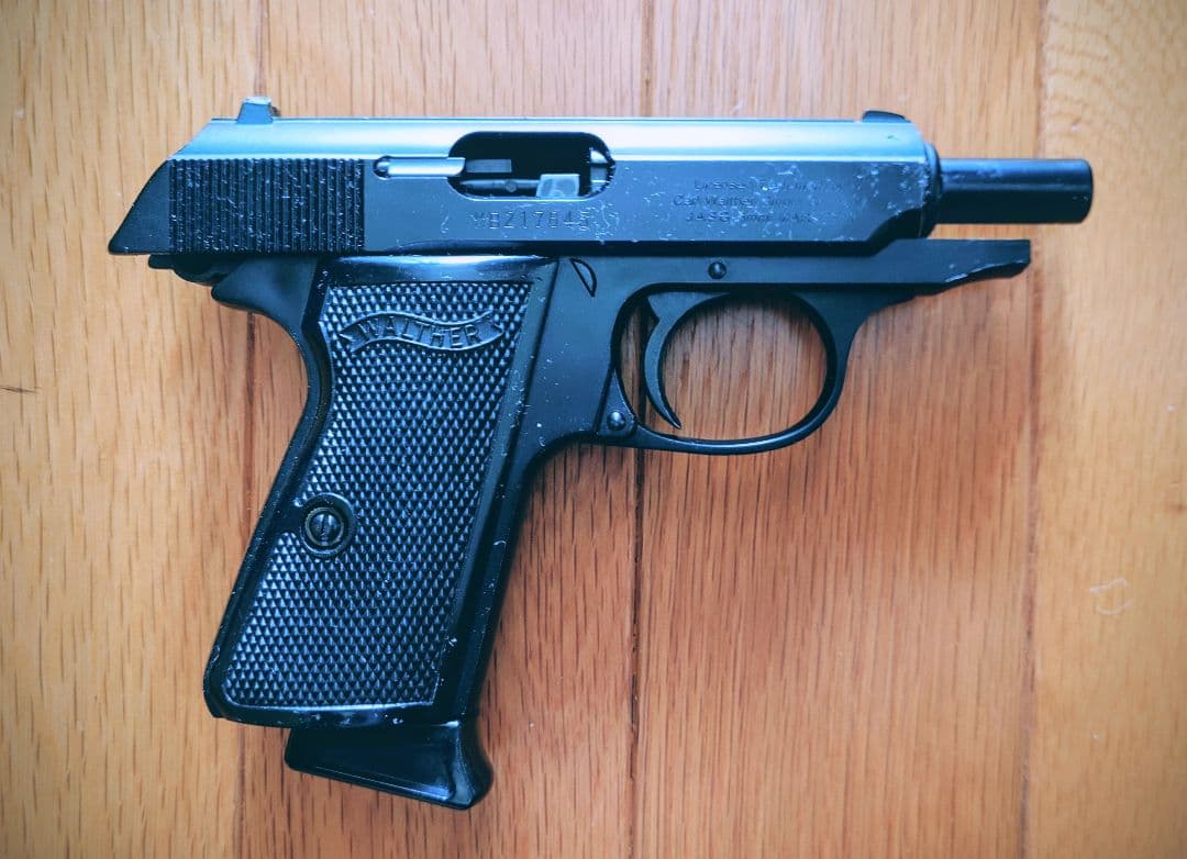 【美品】マルゼン　ワルサーニューPPK/S ブラックモデル (ジャンク？)