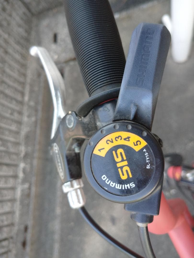 シャア専用ザク　折りたたみ自転車　シマノ製5段変速