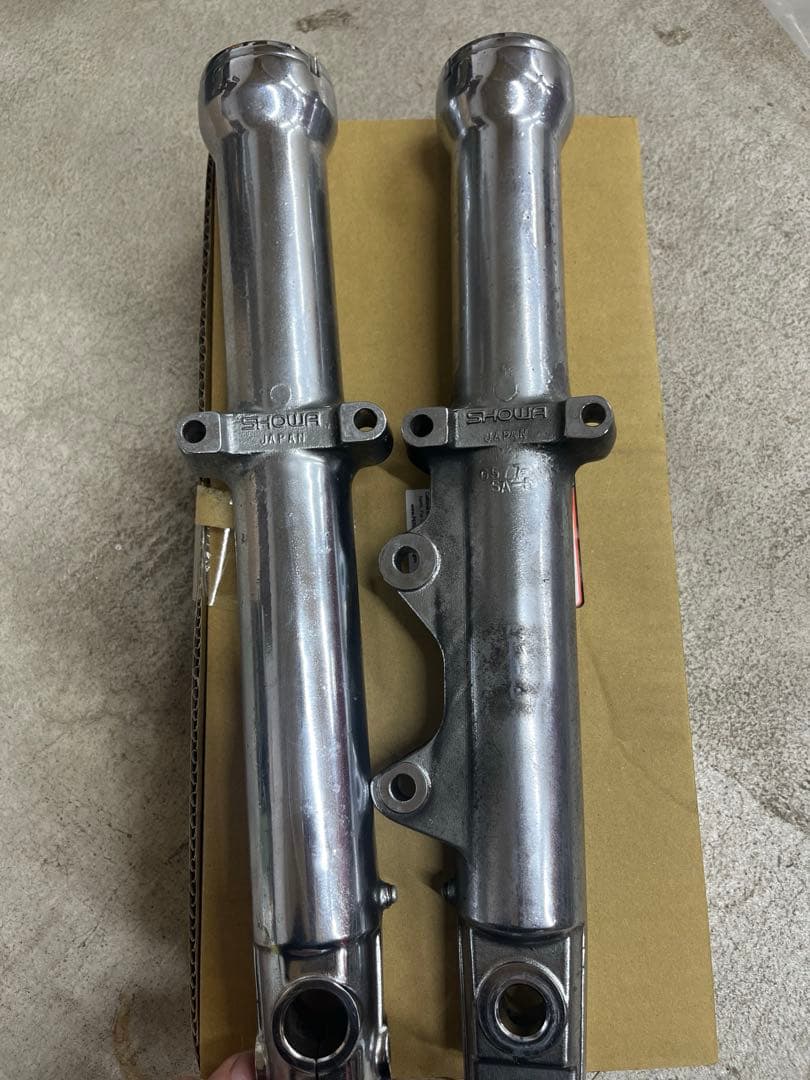 ハーレー　39mmアウターチューブ　クローム