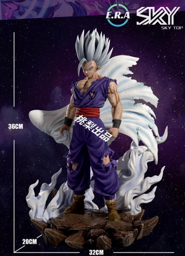新品未開封『ドラコンボール』 SKY 孫悟飯ビースト ガレージキット スタチュー