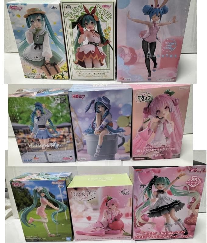 プライズ　フィギュア　まとめ売り　初音ミク