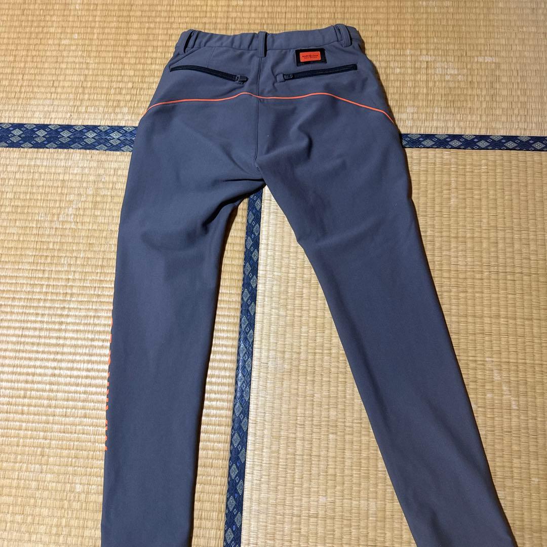 MARK&LONA ゴルフパンツ チャコールグレー